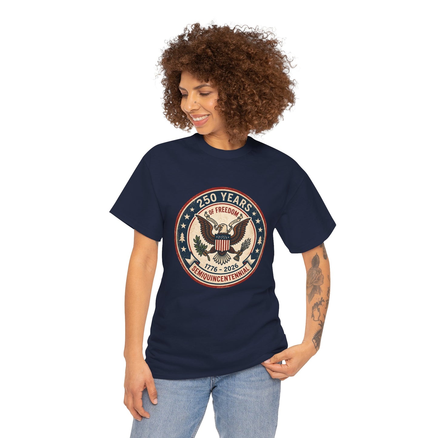 250 Years Eagle Seal Independence Centential Tee
