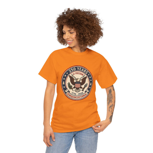 250 Years Eagle Seal Independence Centential Tee