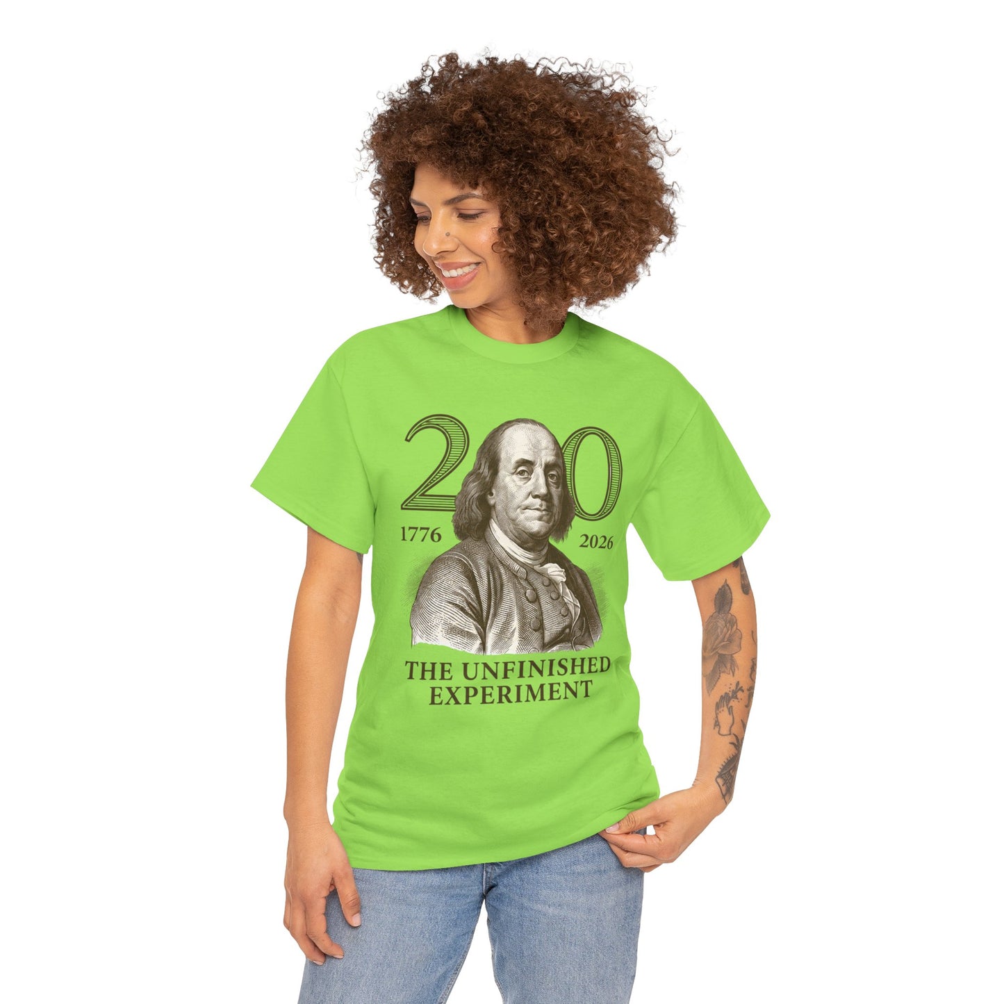 Benjamin Franklin 250th Anniversary Tee