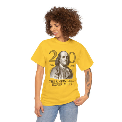Benjamin Franklin 250th Anniversary Tee