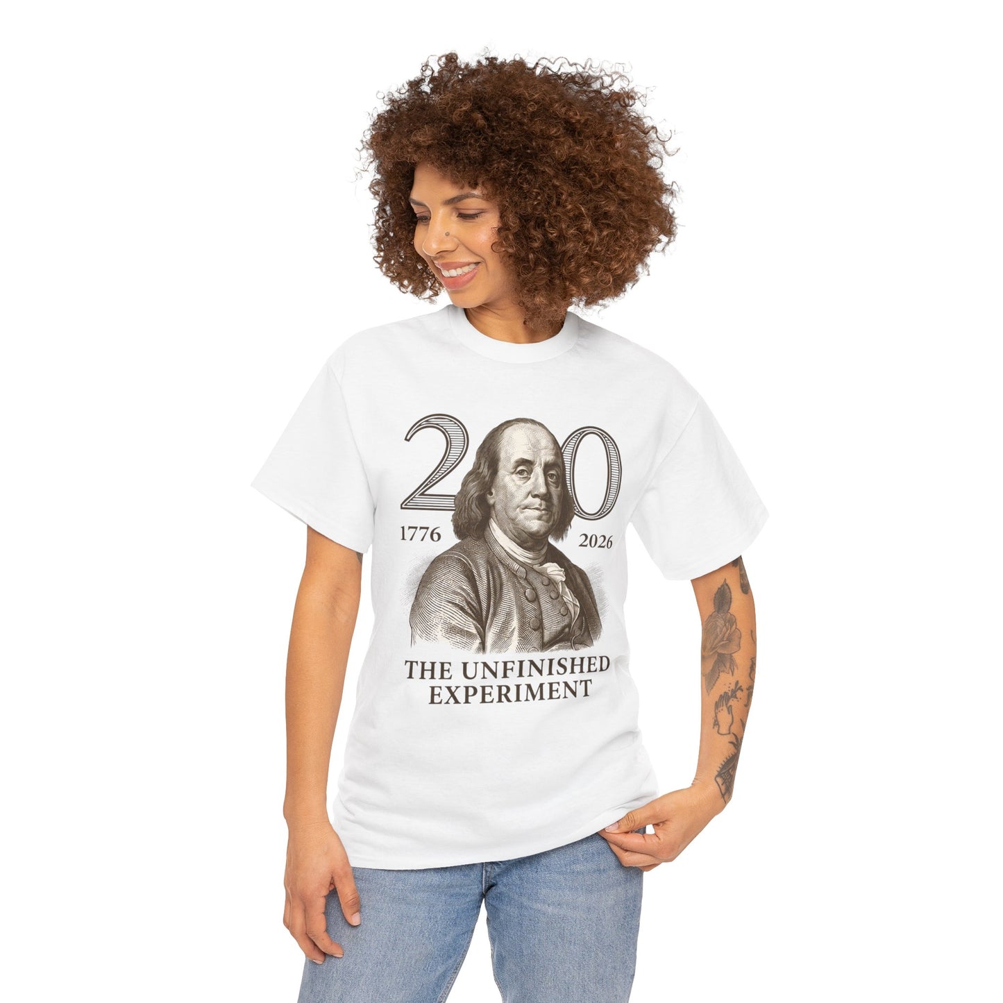 Benjamin Franklin 250th Anniversary Tee