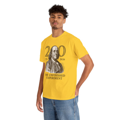 Benjamin Franklin 250th Anniversary Tee