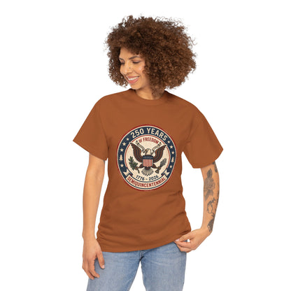 250 Years Eagle Seal Independence Centential Tee