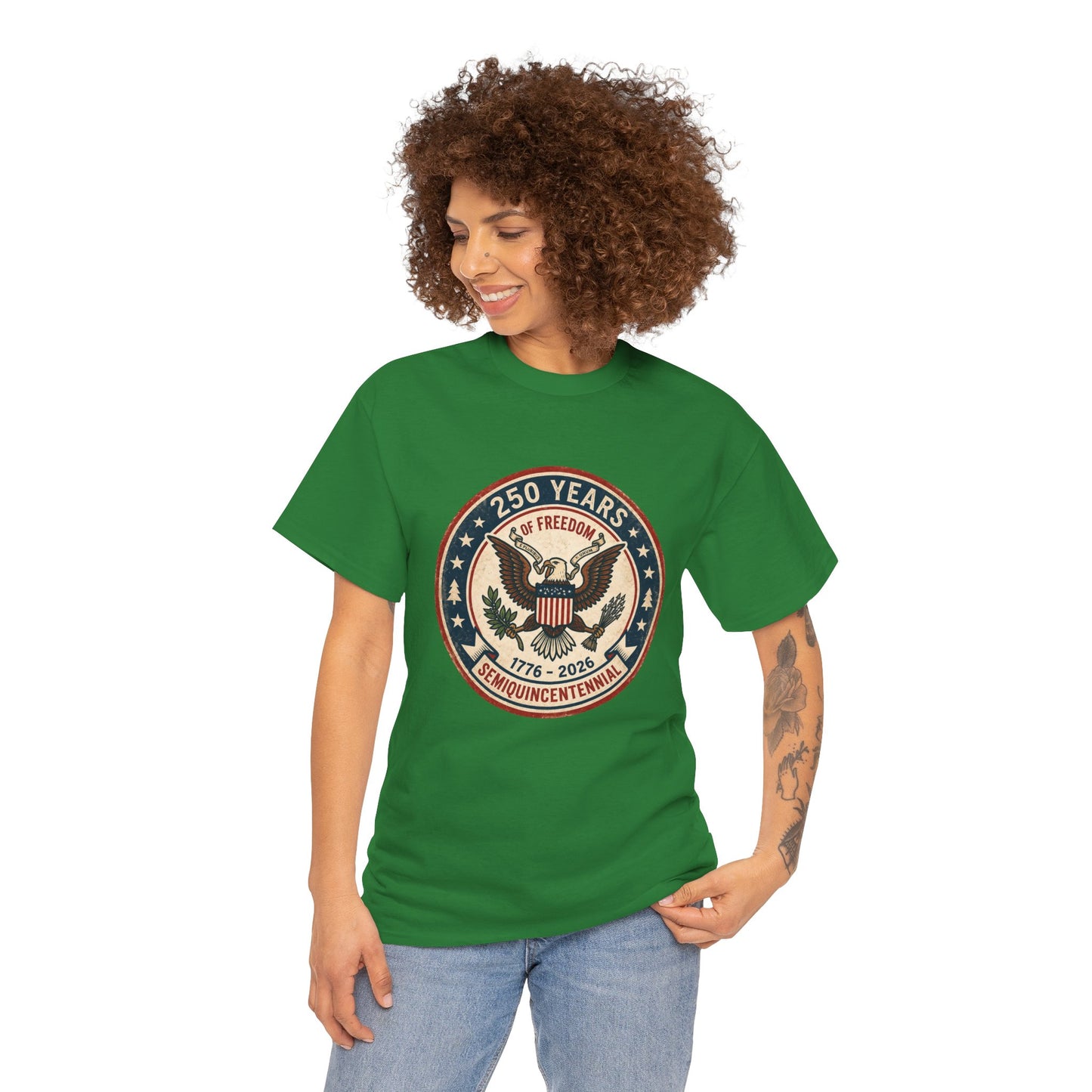 250 Years Eagle Seal Independence Centential Tee