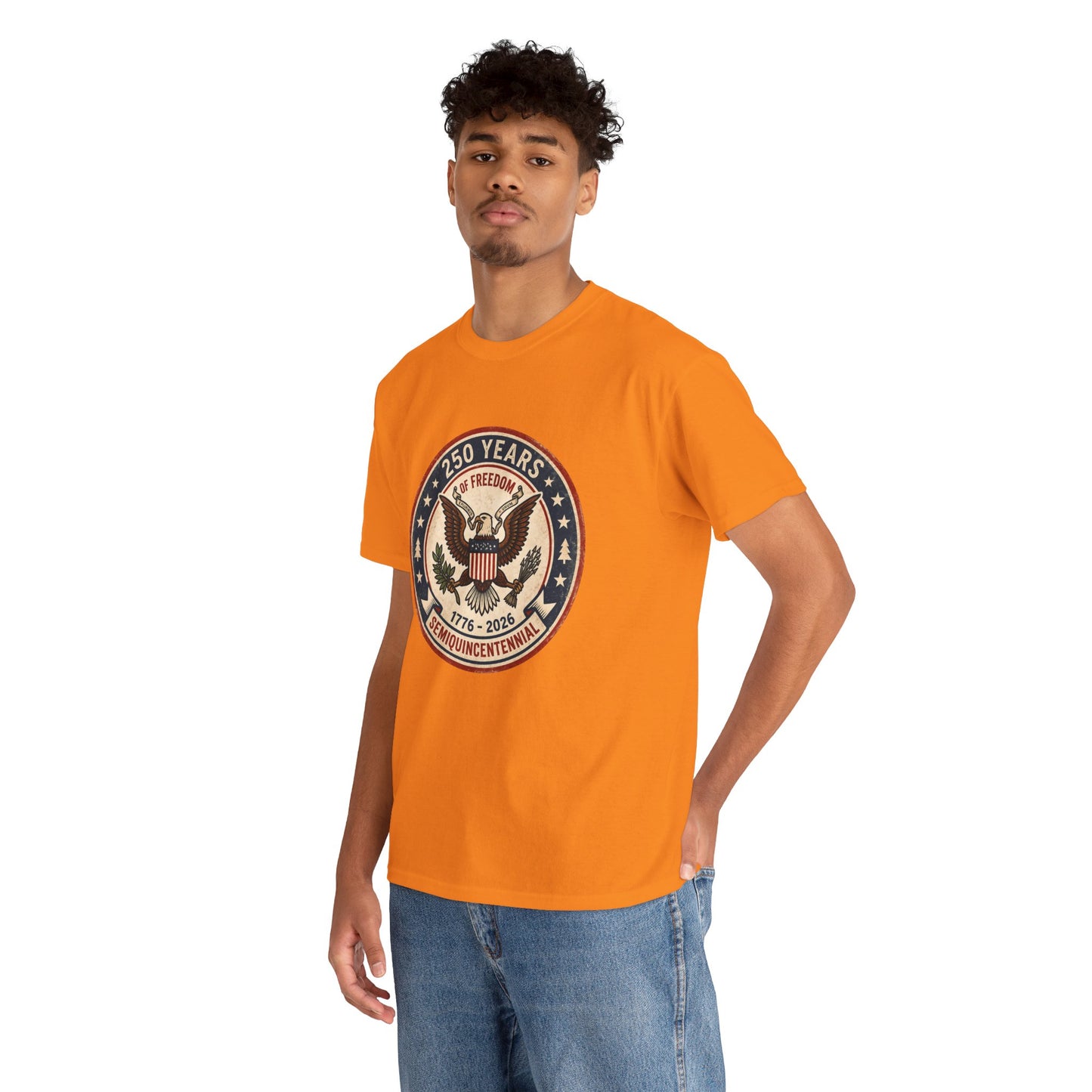 250 Years Eagle Seal Independence Centential Tee