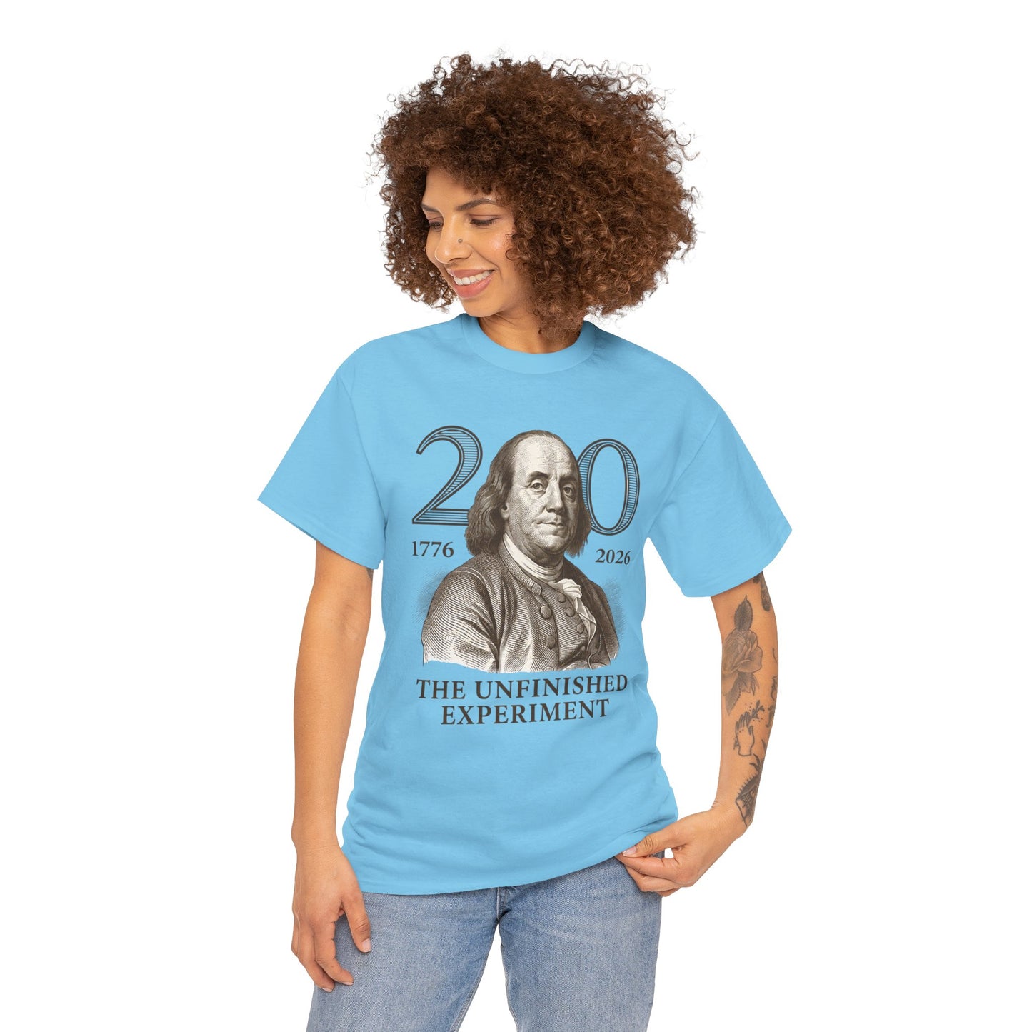 Benjamin Franklin 250th Anniversary Tee