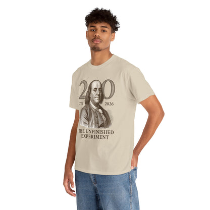 Benjamin Franklin 250th Anniversary Tee